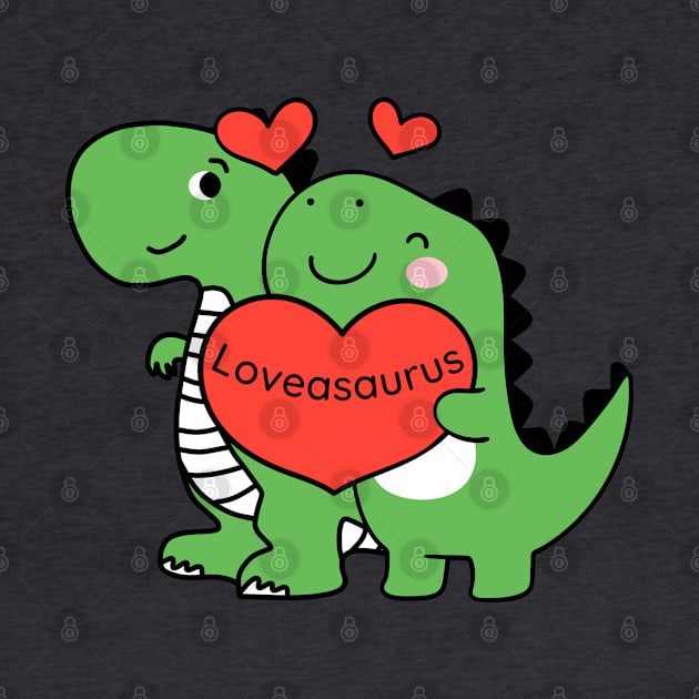 Valentines Day Loveasaurus by Snow Digital Designs